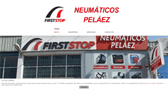 Desktop Screenshot of neumaticospelaez.com